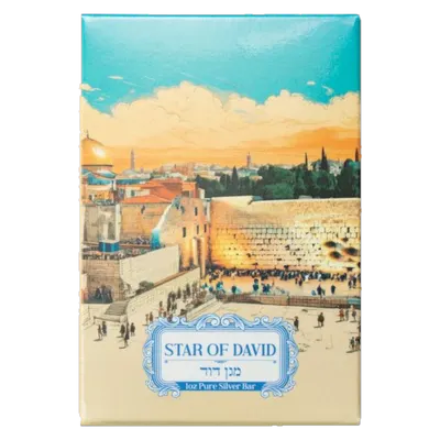 מטיל כסף 1 אונקיה מגן דוד PAMP - פרטים