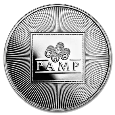 פאמפ ראונד פרימיום כסף 1 אונקיה PAMP