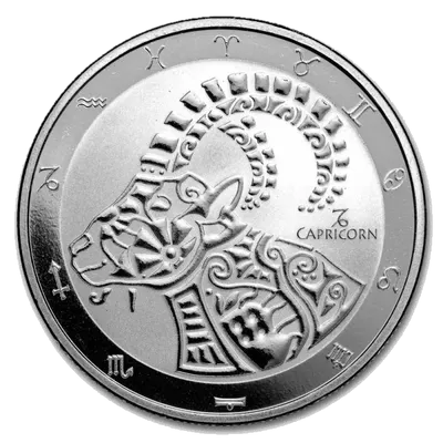 מזל גדי Zodiac מטבע כסף 1 אונקיה 2024