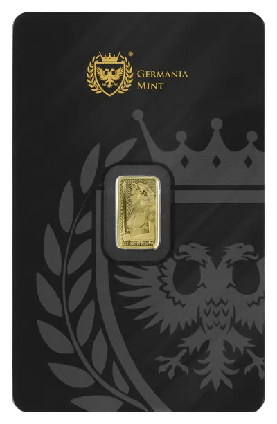 מטיל זהב 1/100 אונקיה ליידי ג'רמניה גימור פרוף Germania Mint