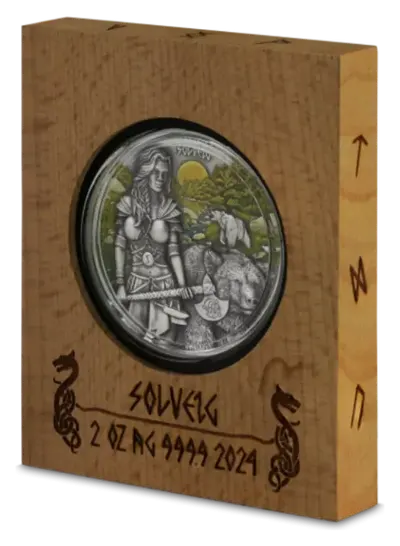 סולווינג UHR (וולקיריות) מטבע כסף  2 אונקיות 2024