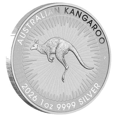 קנגורו מטבע כסף 1 אונקיה 2026 - פרטים