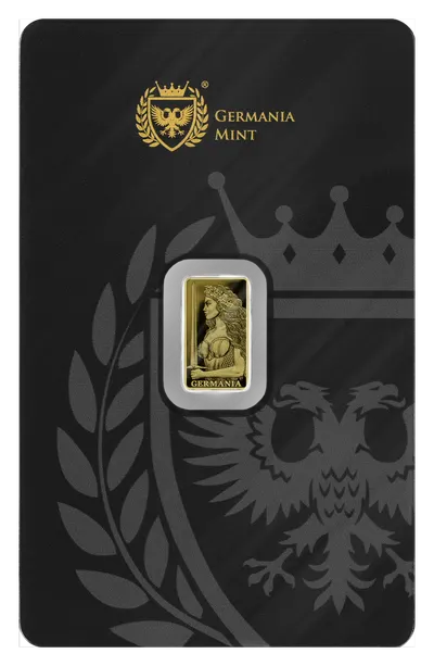 מטיל זהב 1/100 אונקיה ליידי ג'רמניה גימור פרוף Germania Mint