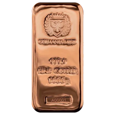 מטיל נחושת 1 קילו Germania Mint