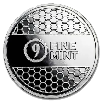 ראונד 9FINE כסף 1 אונקיה