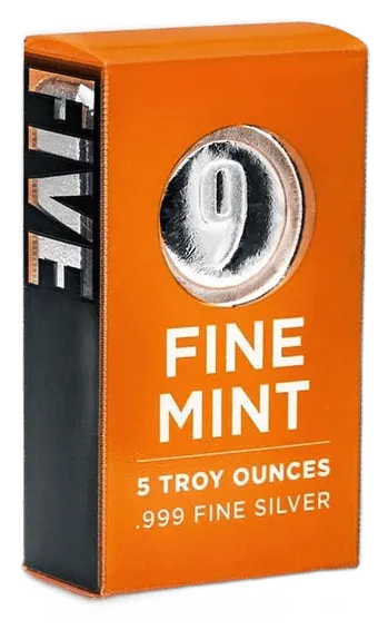 ראונד 9FINE כסף 1 אונקיה - פרטים