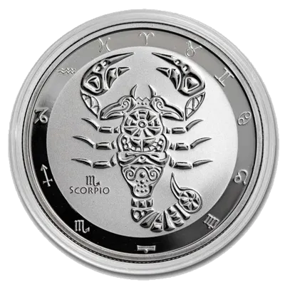 מזל עקרב Zodiac מטבע כסף 1 אונקיה 2024 - פרטים