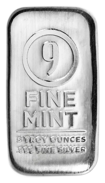 ראונד 9FINE כסף 1 אונקיה