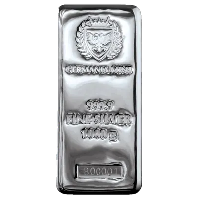 מטיל כסף קילו (1000 גרם) Germania Mint