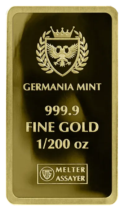 מטיל זהב 1/100 אונקיה ליידי ג'רמניה גימור פרוף Germania Mint