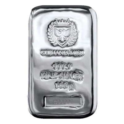 מטיל כסף 100 גרם Germania Mint